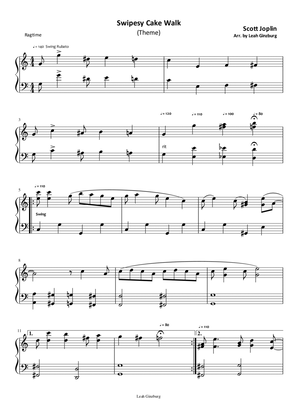 Swipesy Cake Walk by Scott Joplin (Theme in C)