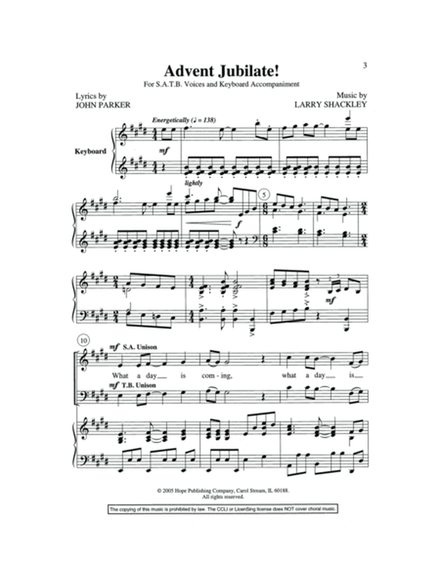 Advent Jubilate! image number null