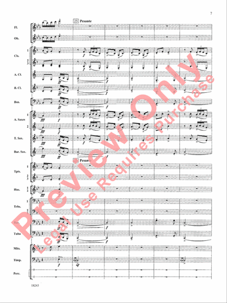 A Longford Legend A Longford Legend Concert Band scores gallery preview page 8