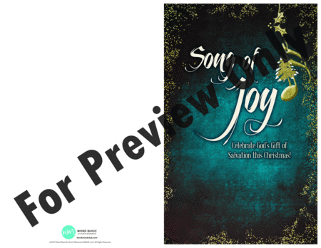 Song of Joy - Bulletins (100-pak)