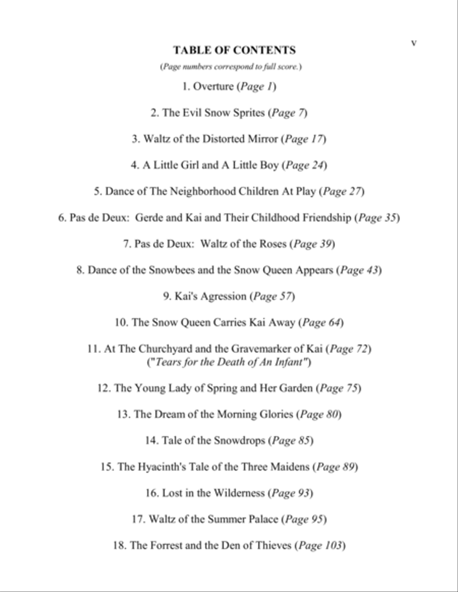Selections from the Snow Queen Ballet for Piano Quartet or Woodwind Trio Bassoon scores gallery preview page 5