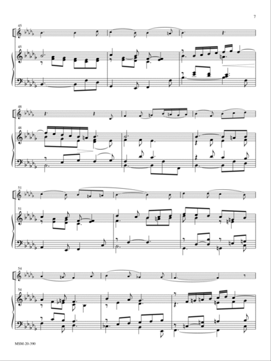 All Glory, Laud, and Honor Trumpet scores gallery preview page 4