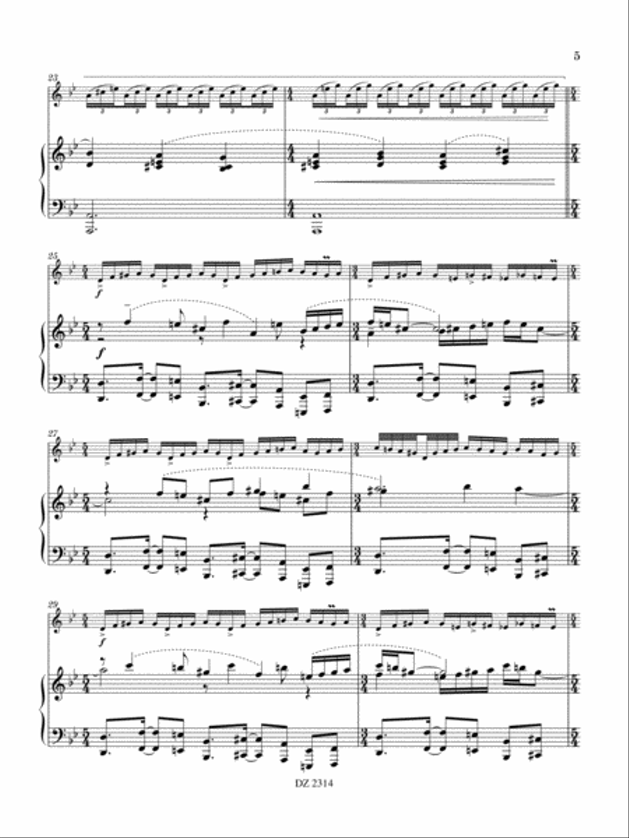 Massalia Concerto Piano Accompaniment scores gallery preview page 5