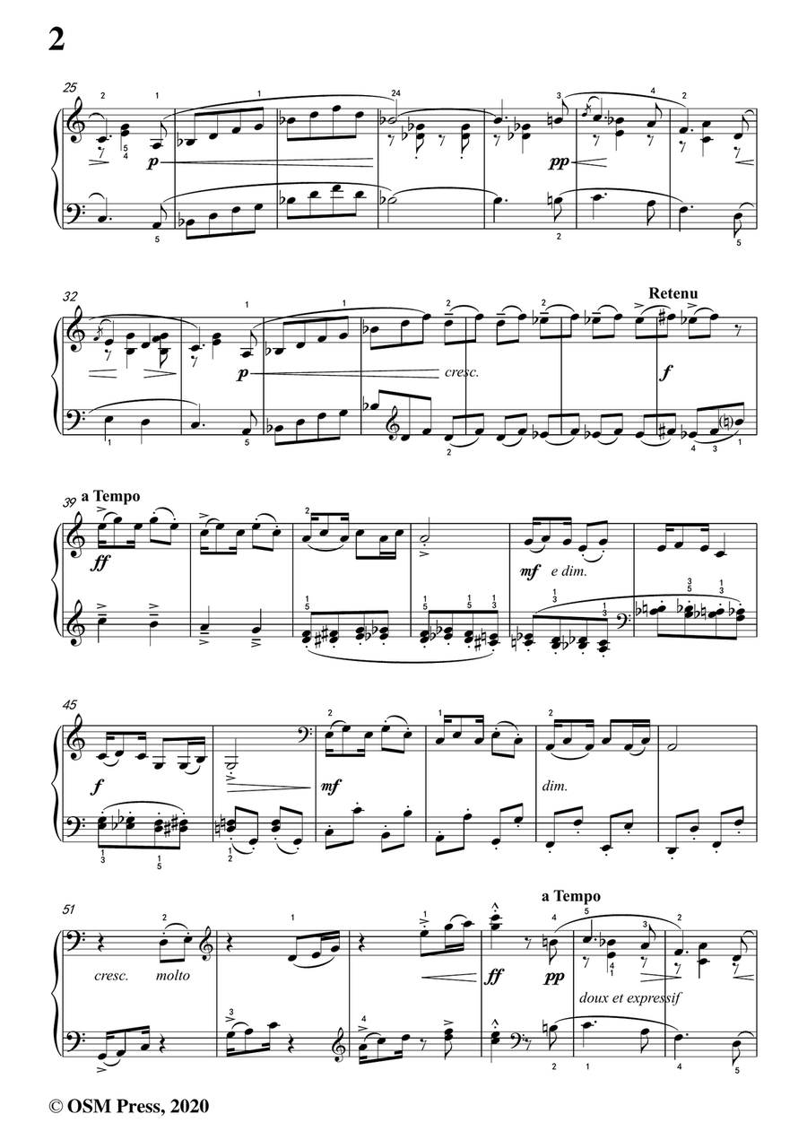 Debussy-Le Petit Negre(The Little Nigar),in C Major,for Piano Piano Solo scores gallery preview page 4