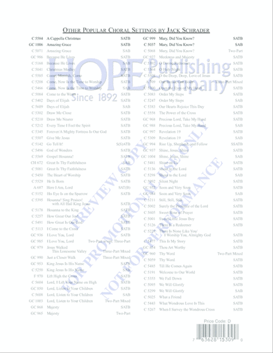 Revelation 19 Revelation 19 4-Part scores gallery preview page 12