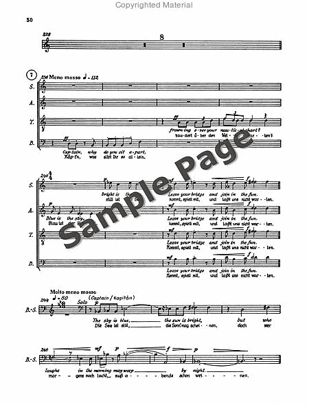 Henze Moralities(1967) Chor.score