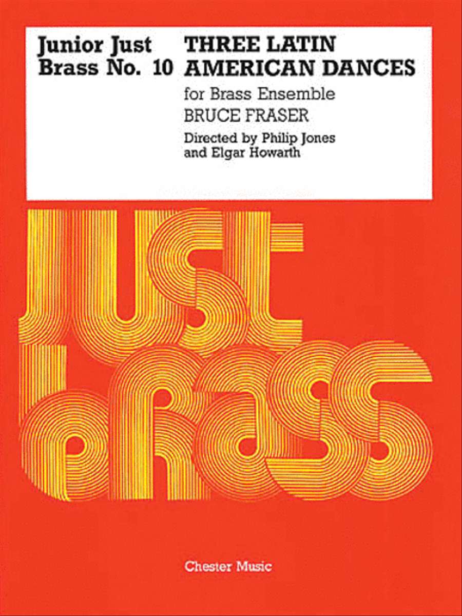 Junior Just Brass 10: Fraser Latin American Dances Chamber Orchestra scores gallery preview page 1