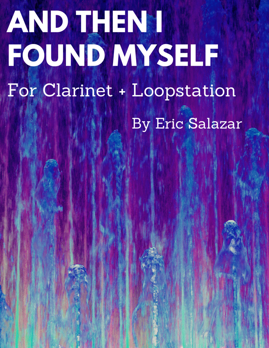 And Then I Found Myself Clarinet Solo scores gallery preview page 1