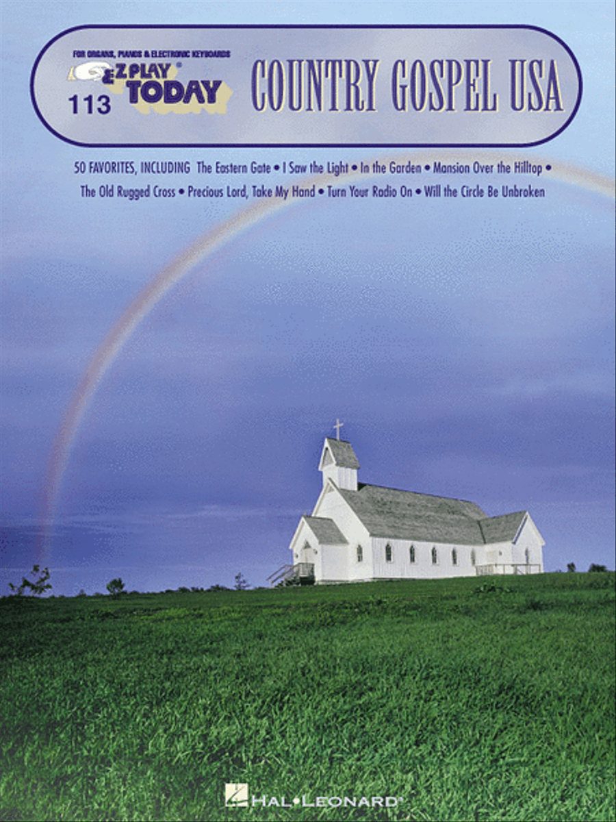 Country Gospel USA by Various Electronic Keyboard - Sheet Music
