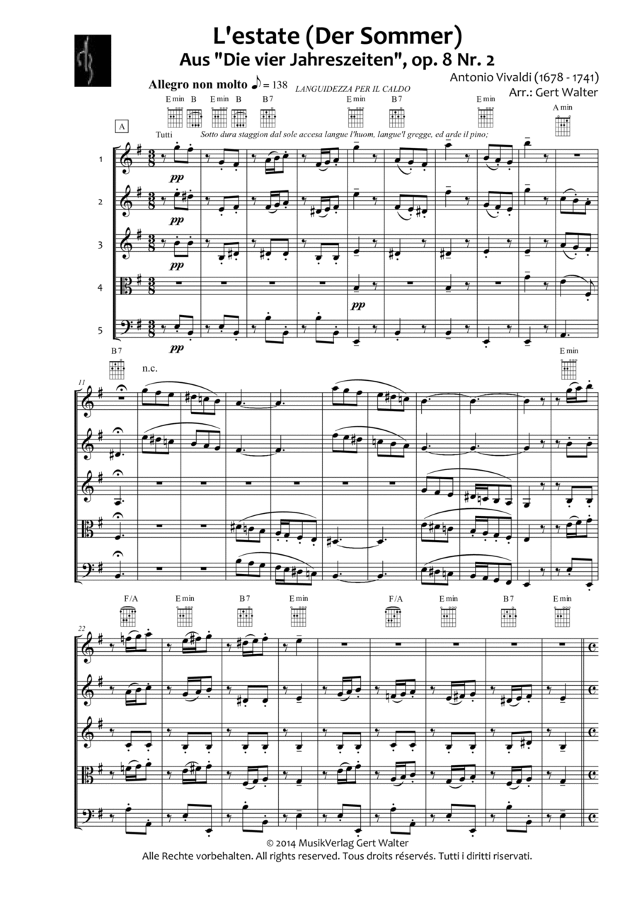 Allegro non troppo School and Community scores gallery preview page 1