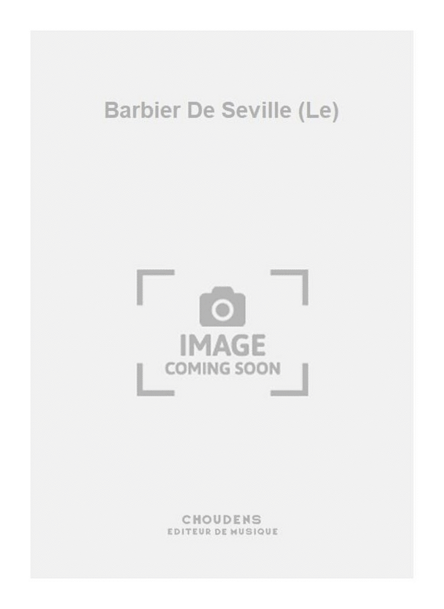 Barbier De Seville (Le) Voice Solo scores gallery preview page 1