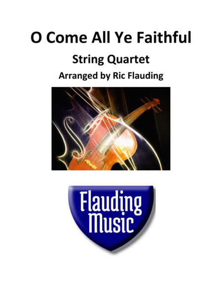 O Come All Ye Faithful (String Quartet) image number null