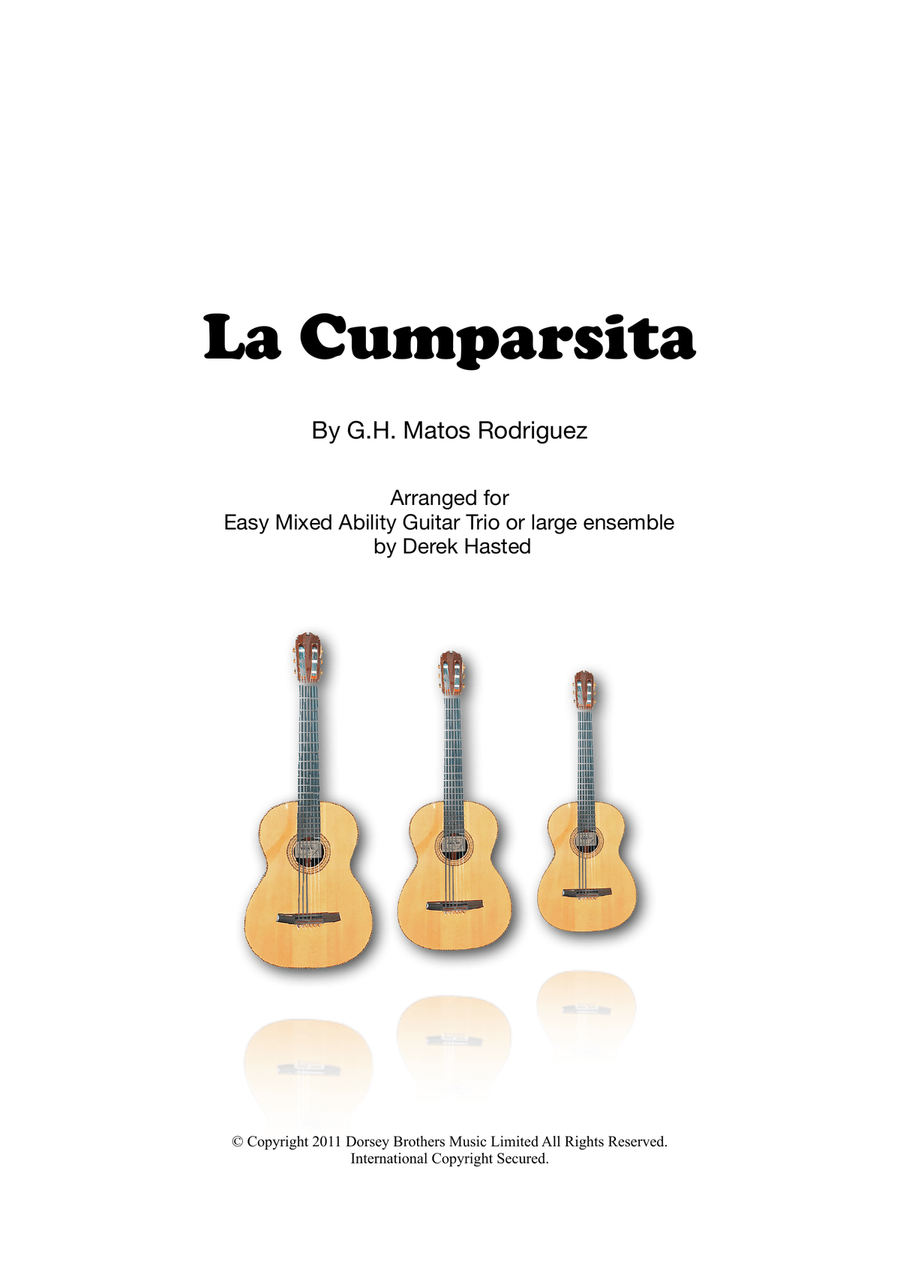 La Cumparsita Guitar Ensemble scores gallery preview page 1