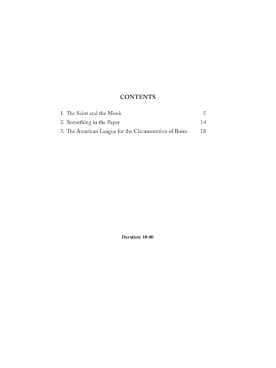 Three Impudent Arias Three Impudent Arias Medium Voice scores gallery preview page 1