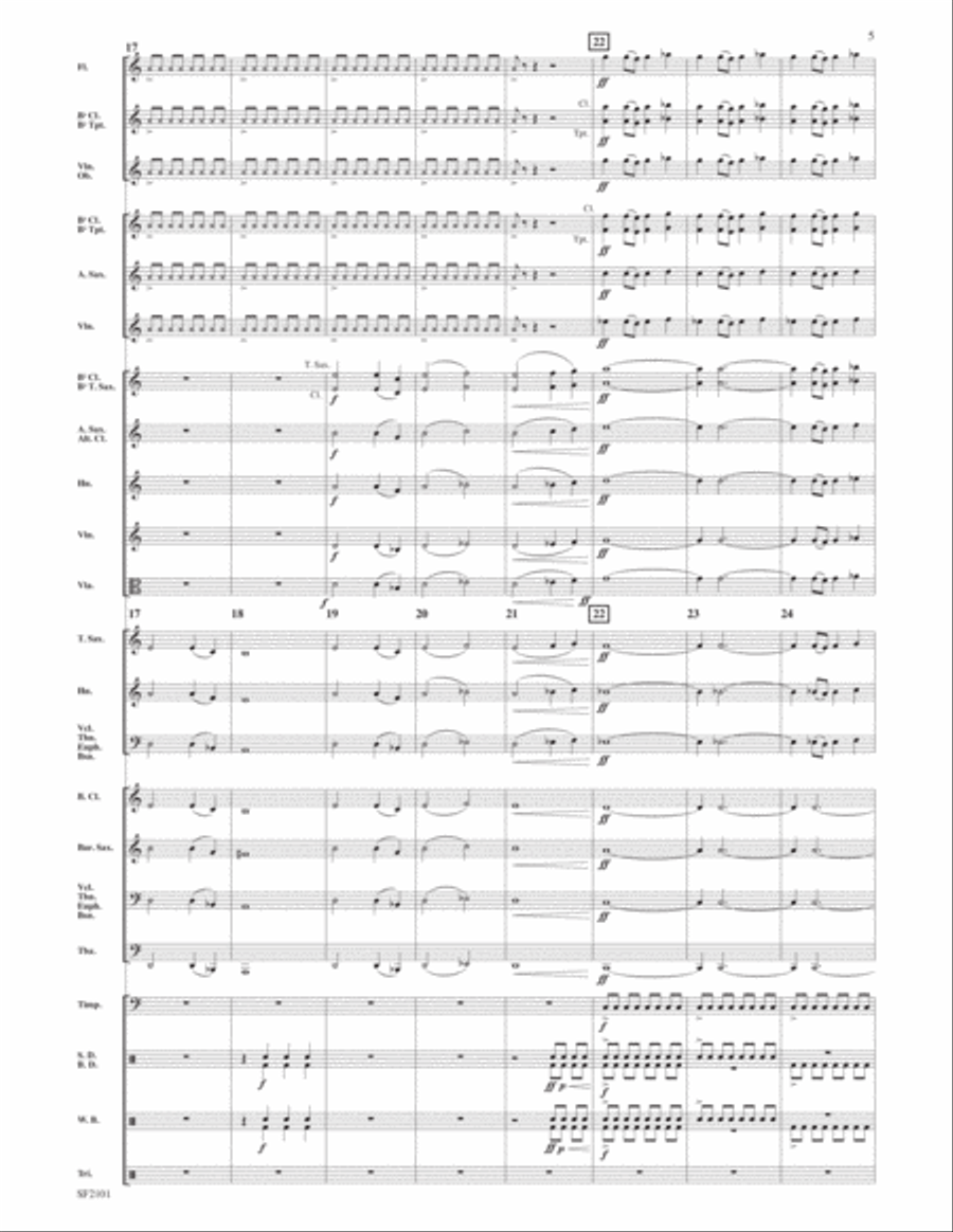Canto - Full Score Concert Band scores gallery preview page 3