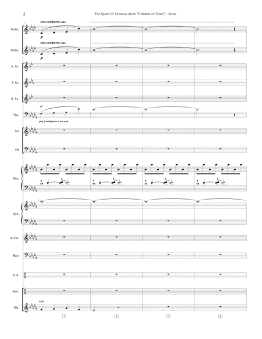 The Spark Of Creation Large Ensemble scores gallery preview page 2