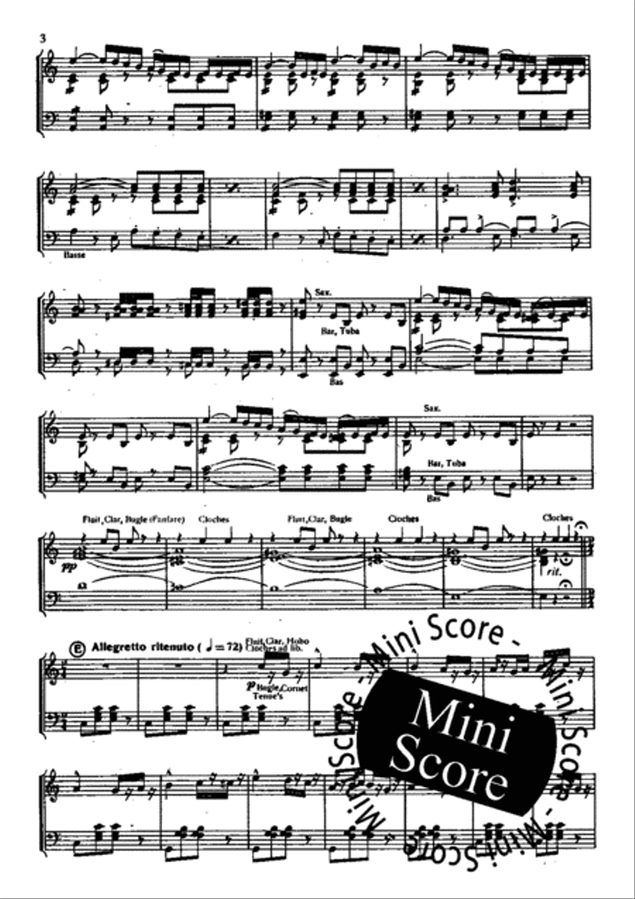 Si J'Etais Roi Fanfare Band scores gallery preview page 6