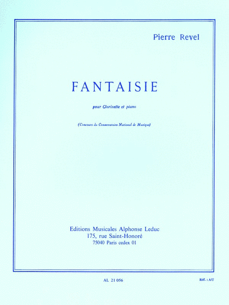 Fantasy (clarinet And Piano)