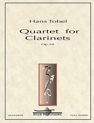 Book cover for Quartet for Clarinets