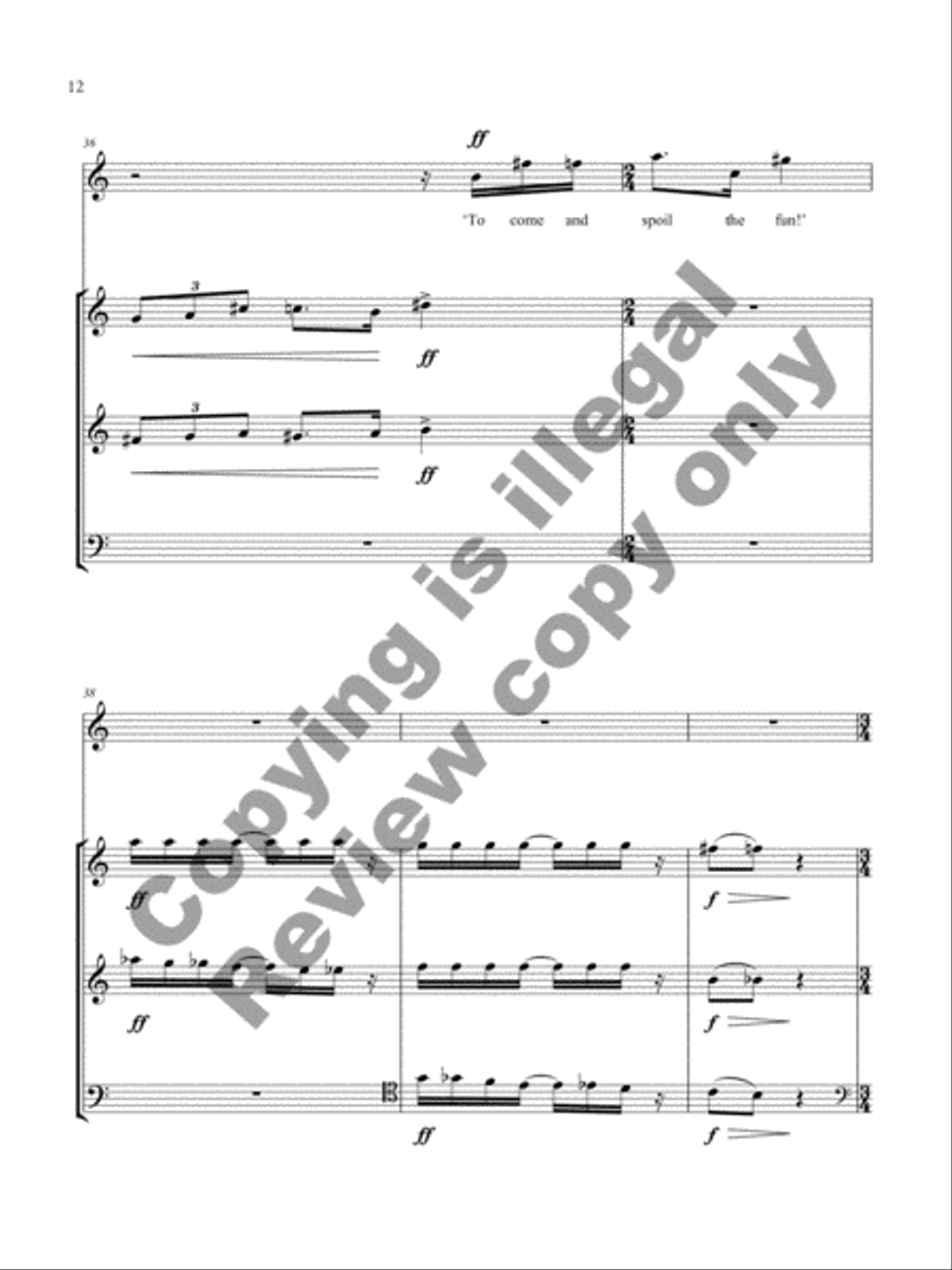 The Walrus and the Carpenter Bassoon scores gallery preview page 25