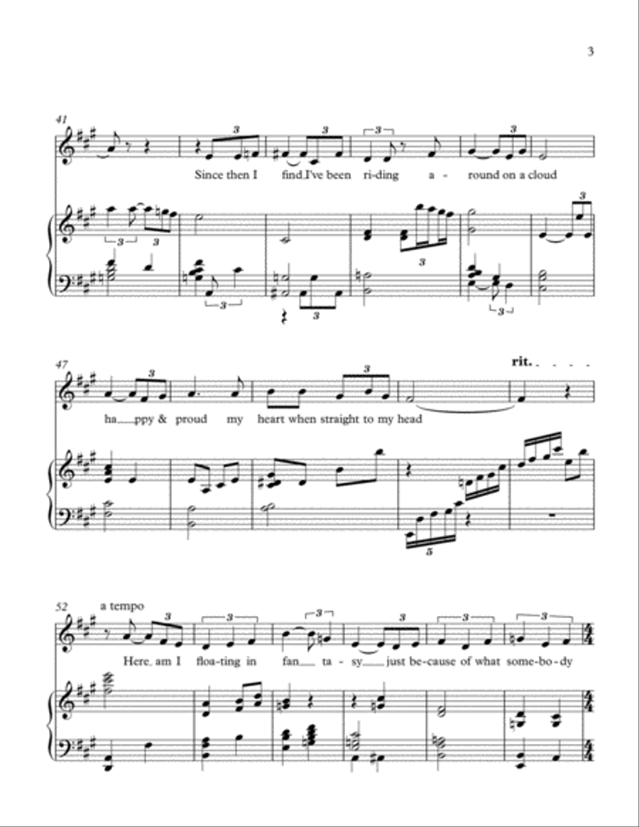 Somebody Said Somebody Said Soprano Voice scores gallery preview page 3