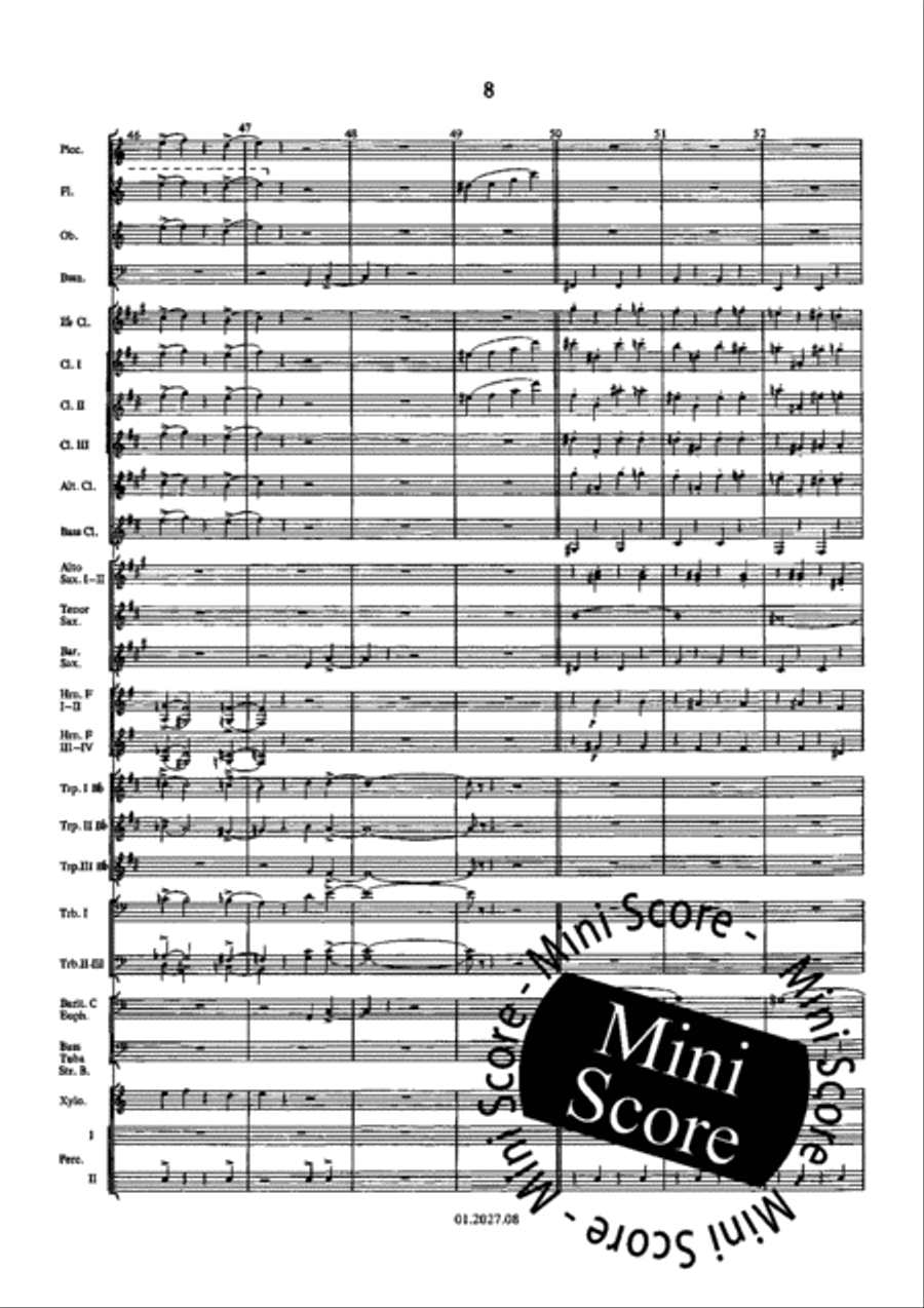 American Triptych American Triptych Concert Band scores gallery preview page 12