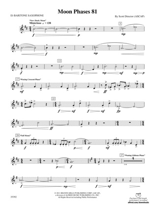 Moon Phases 81: E-flat Baritone Saxophone