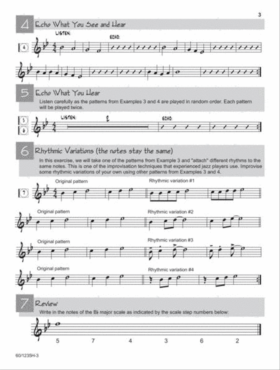 Jazz Basics - Vibes Jazz Ensemble scores gallery preview page 3