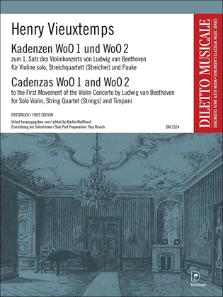 Kadenzen WoO 1 und WoO 2 - Beethoven