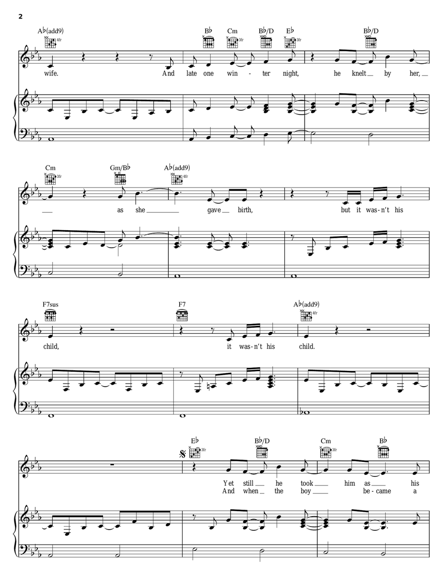 It Wasn't His Child It Wasn't His Child Acoustic Guitar scores gallery preview page 2