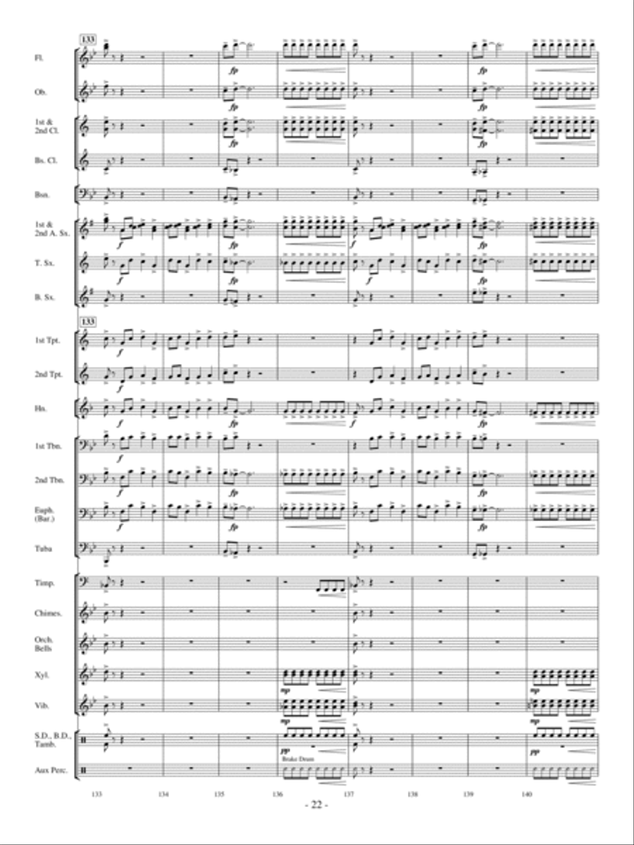 Andromeda Andromeda Concert Band scores gallery preview page 21