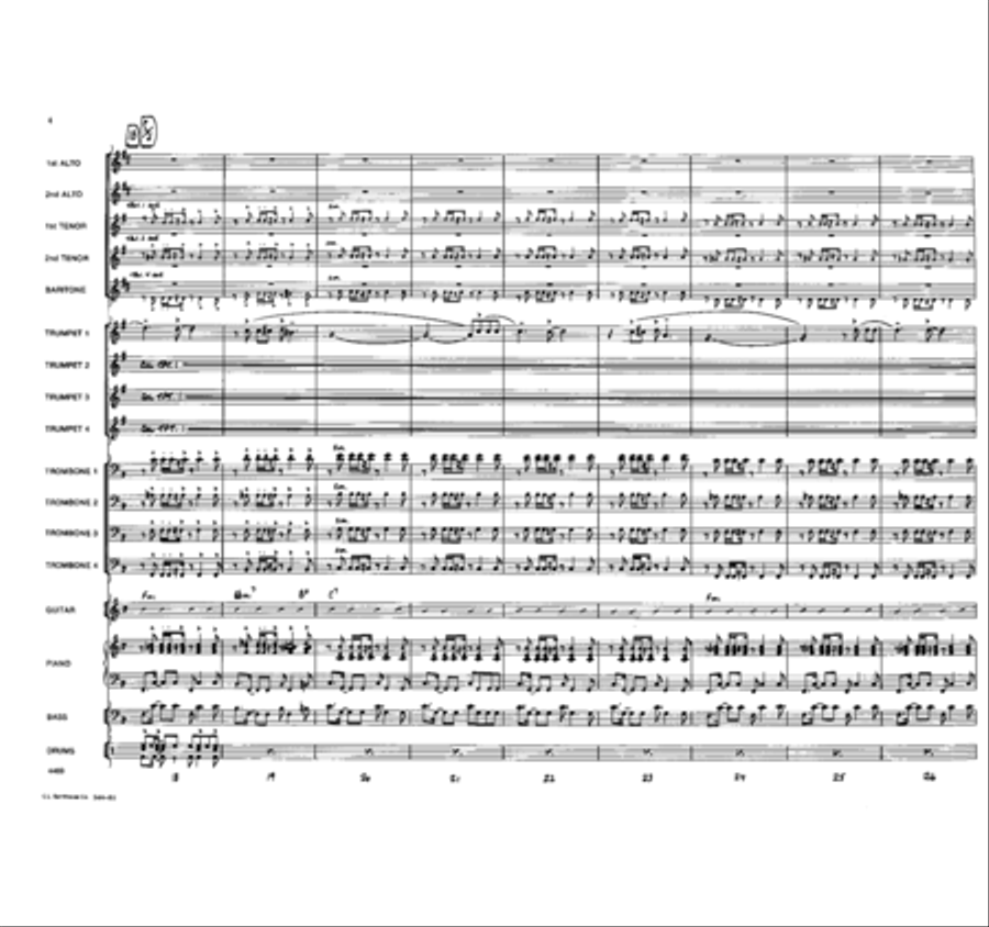 St. Louie Blues Jazz Ensemble scores gallery preview page 4