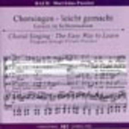 St. Matthew Passion - Choral Singing CD (Alto)