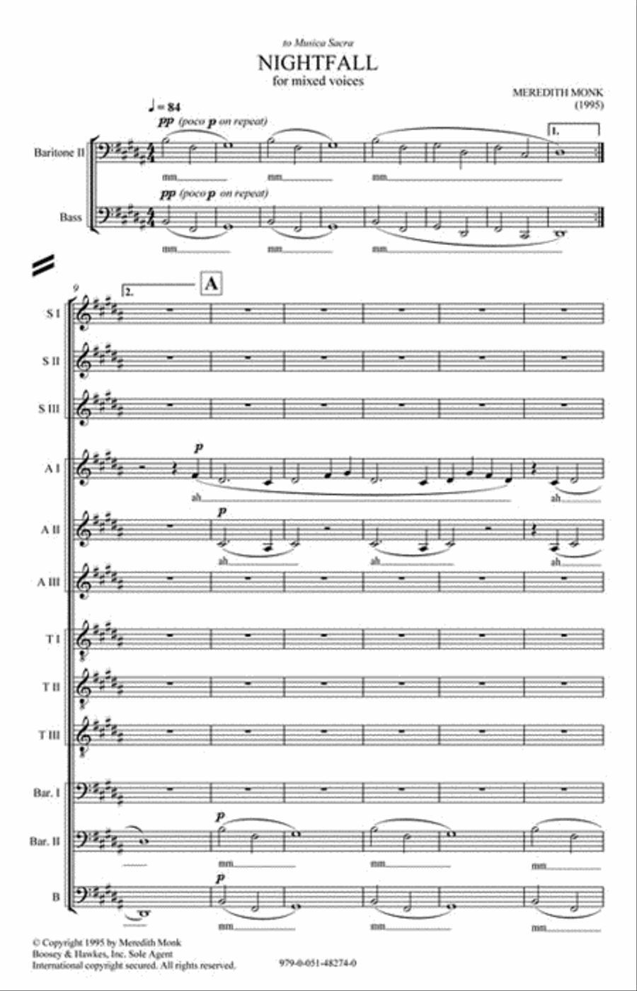 Nightfall 4-Part scores gallery preview page 3