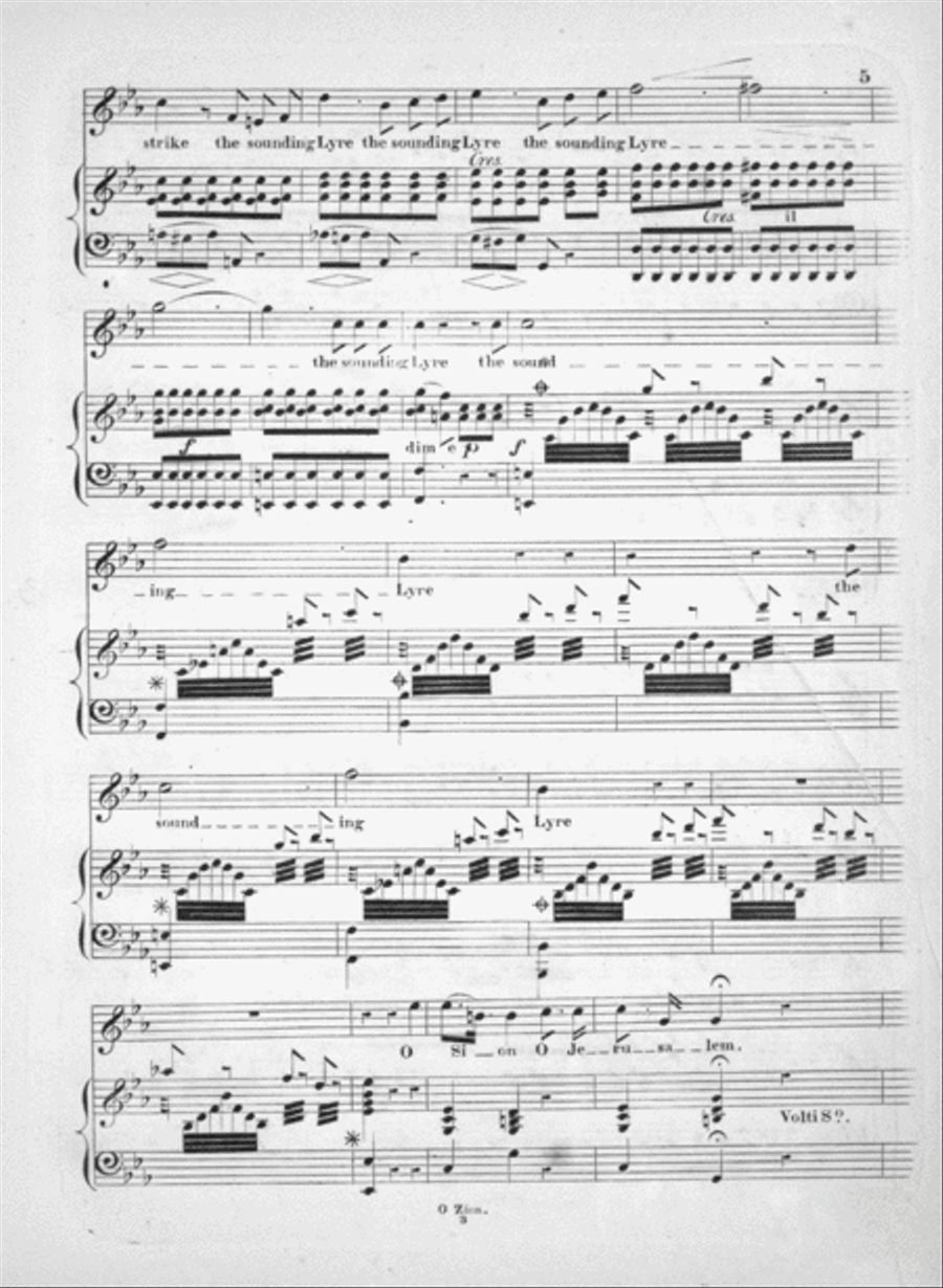 Song of the Hebrew Captive Voice scores gallery preview page 3
