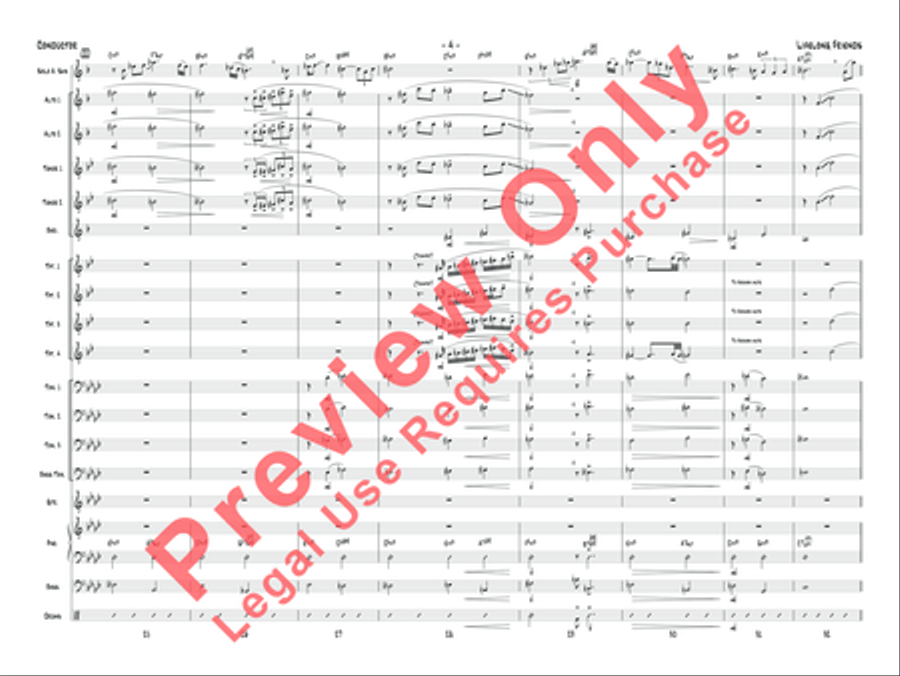 Lifelong Friends Lifelong Friends Jazz Ensemble scores gallery preview page 18