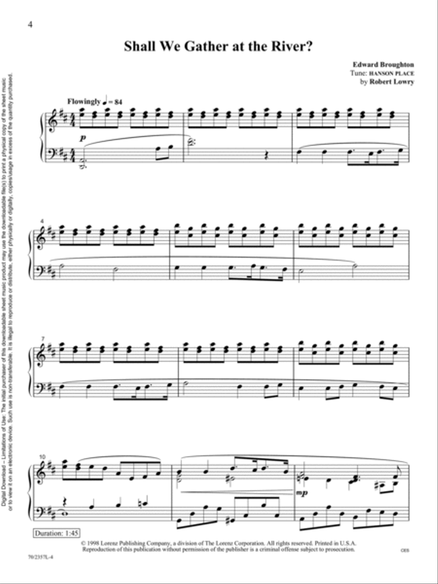 The Best of The Church Pianist - Volume 2 Piano Solo scores gallery preview page 4