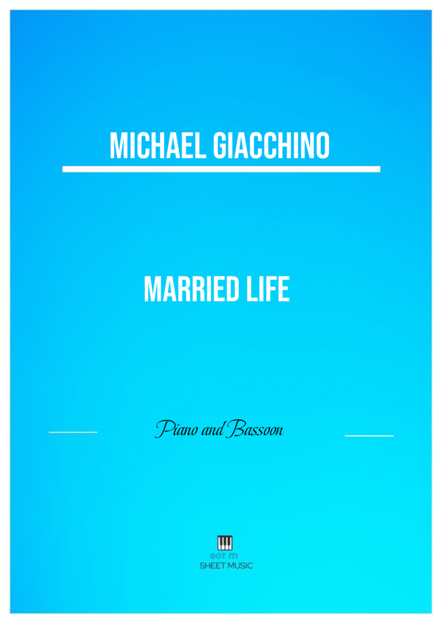 Married Life Married Life Woodwind Duet scores gallery preview page 1