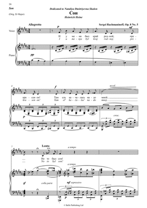Son, Op. 8 No. 5 (B Major)