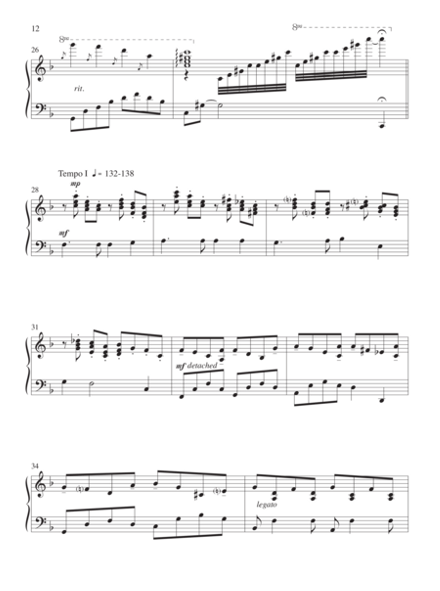 Christmas Fantasia Christmas Fantasia Piano Solo scores gallery preview page 7