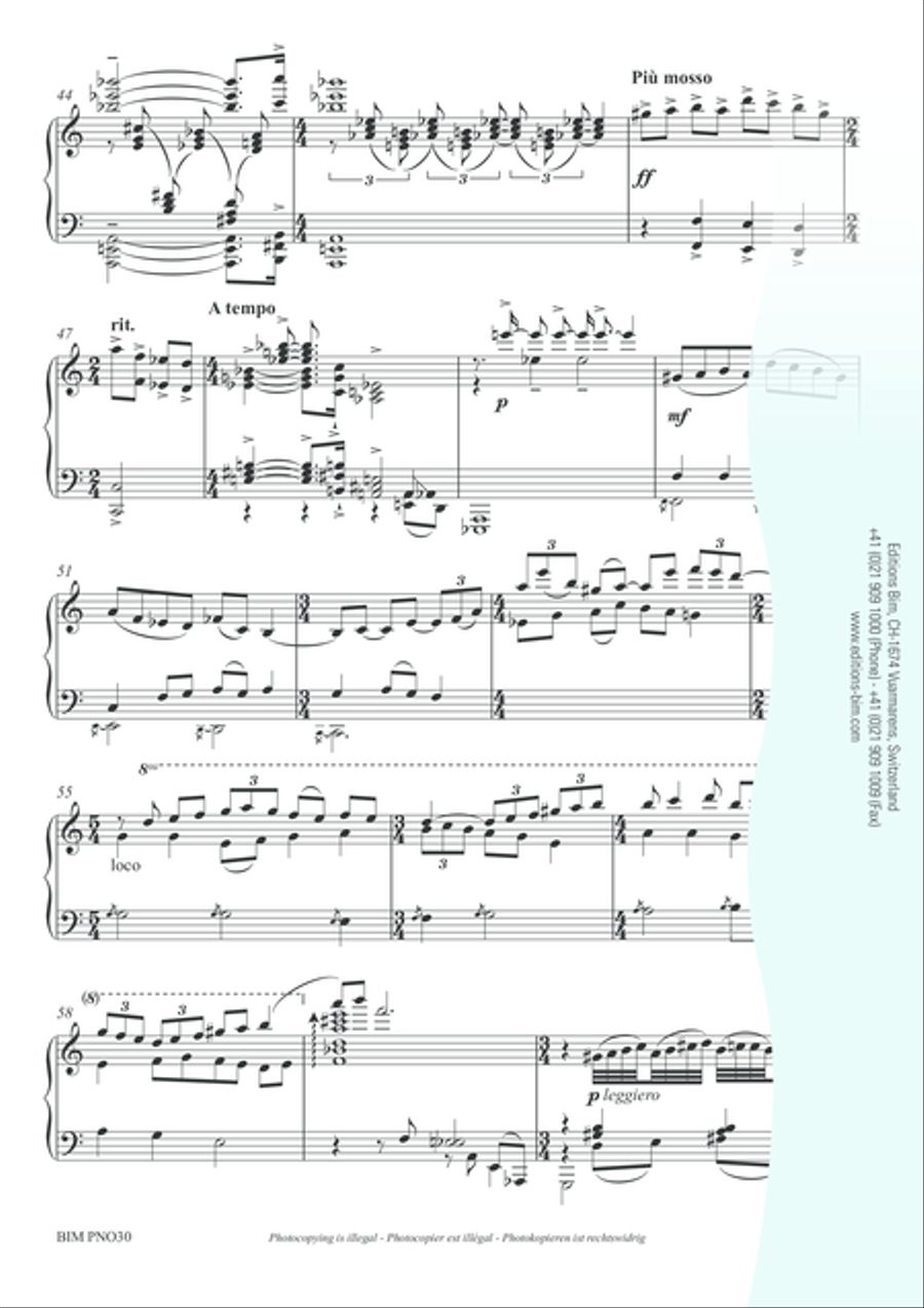 Fantasiestück Fantasiestück Piano Solo scores gallery preview page 4