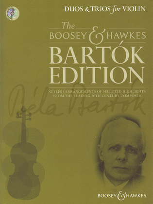 Book cover for Bartók Duos & Trios for Violin