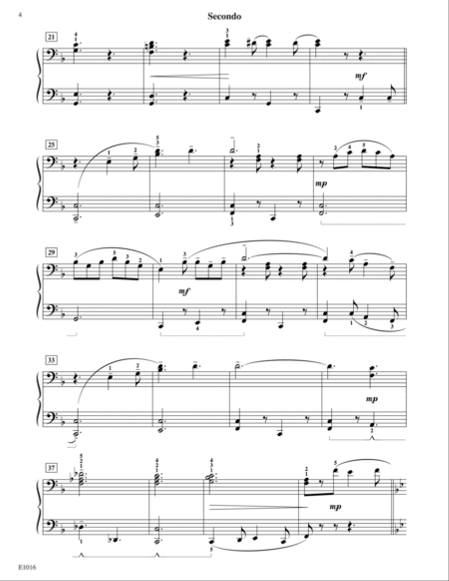 The Washington Post March Piano Solo scores gallery preview page 4