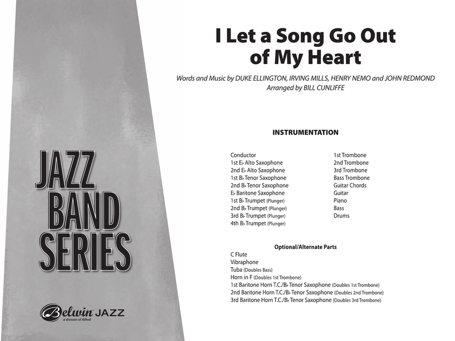 I Let a Song Go Out of My Head: Score
