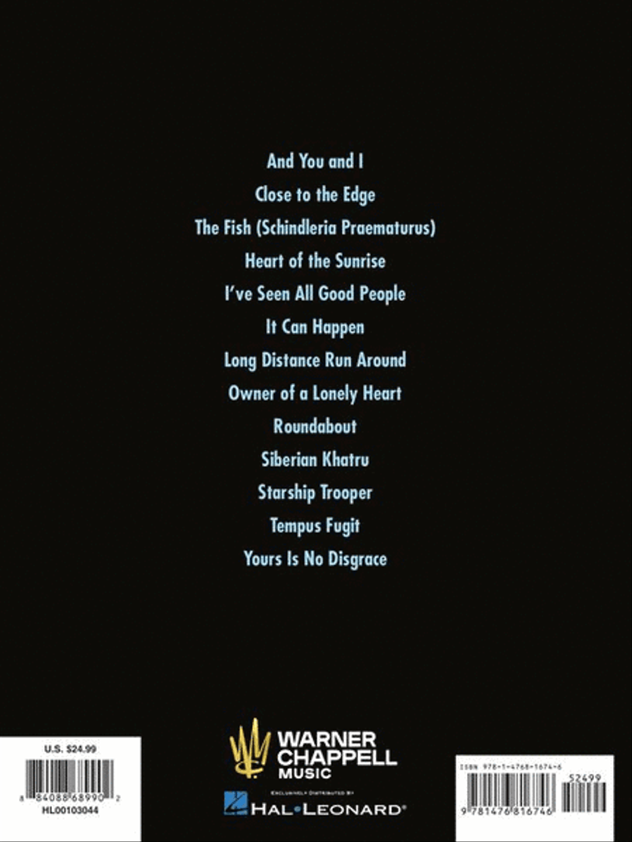 Best of Yes Bass Guitar Tablature scores gallery preview page 7