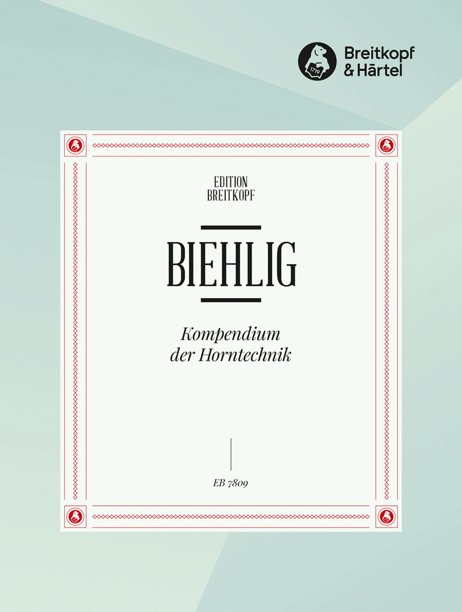 Kompendium der Horntechnik Horn scores gallery preview page 1