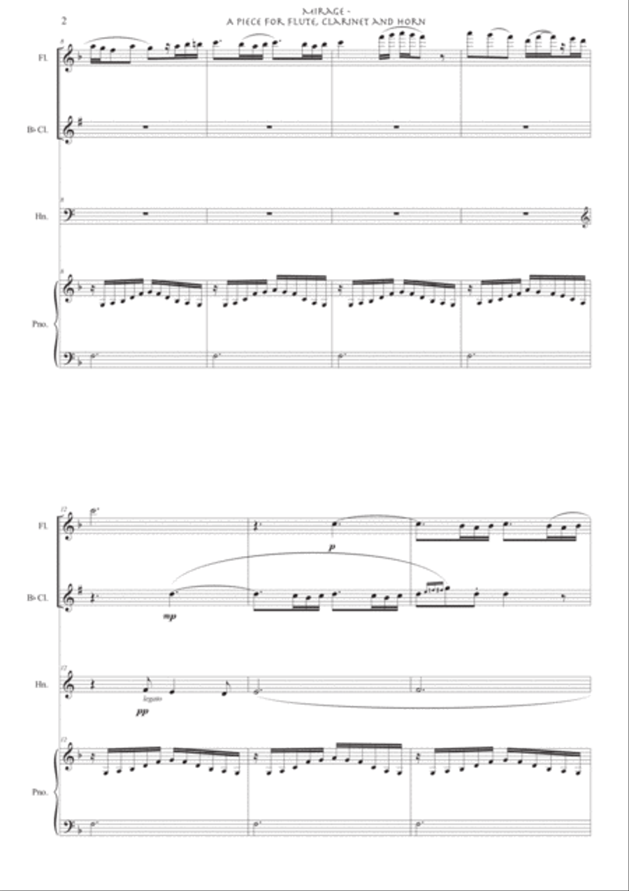 Mirage Mirage Small Ensemble scores gallery preview page 2