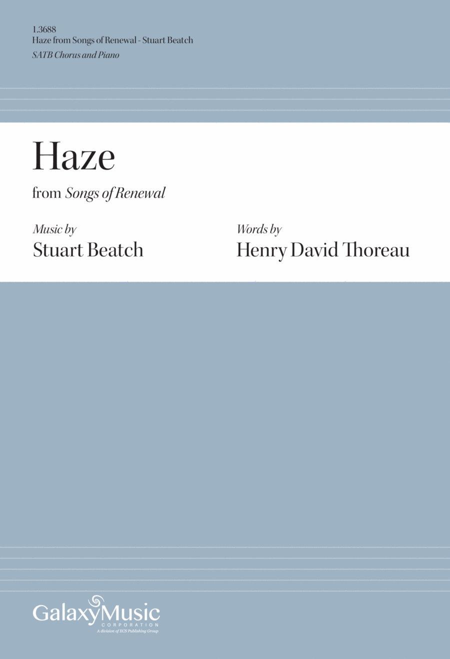 Haze 4-Part scores gallery preview page 1