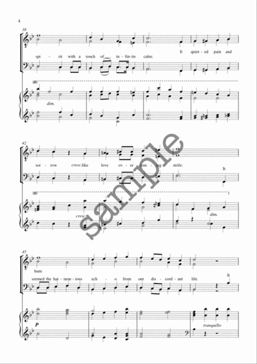 The Lost Chord The Lost Chord TTBB scores gallery preview page 4