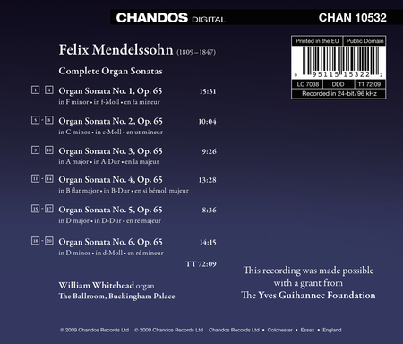 Complete Organ Sonatas